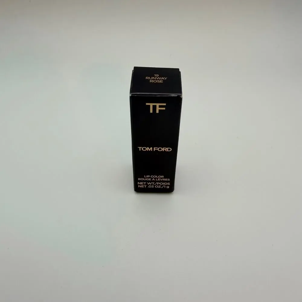 Tom Ford Runway Lip Color 19 Runway Rose Satin Lipstick Mini 1g NIB